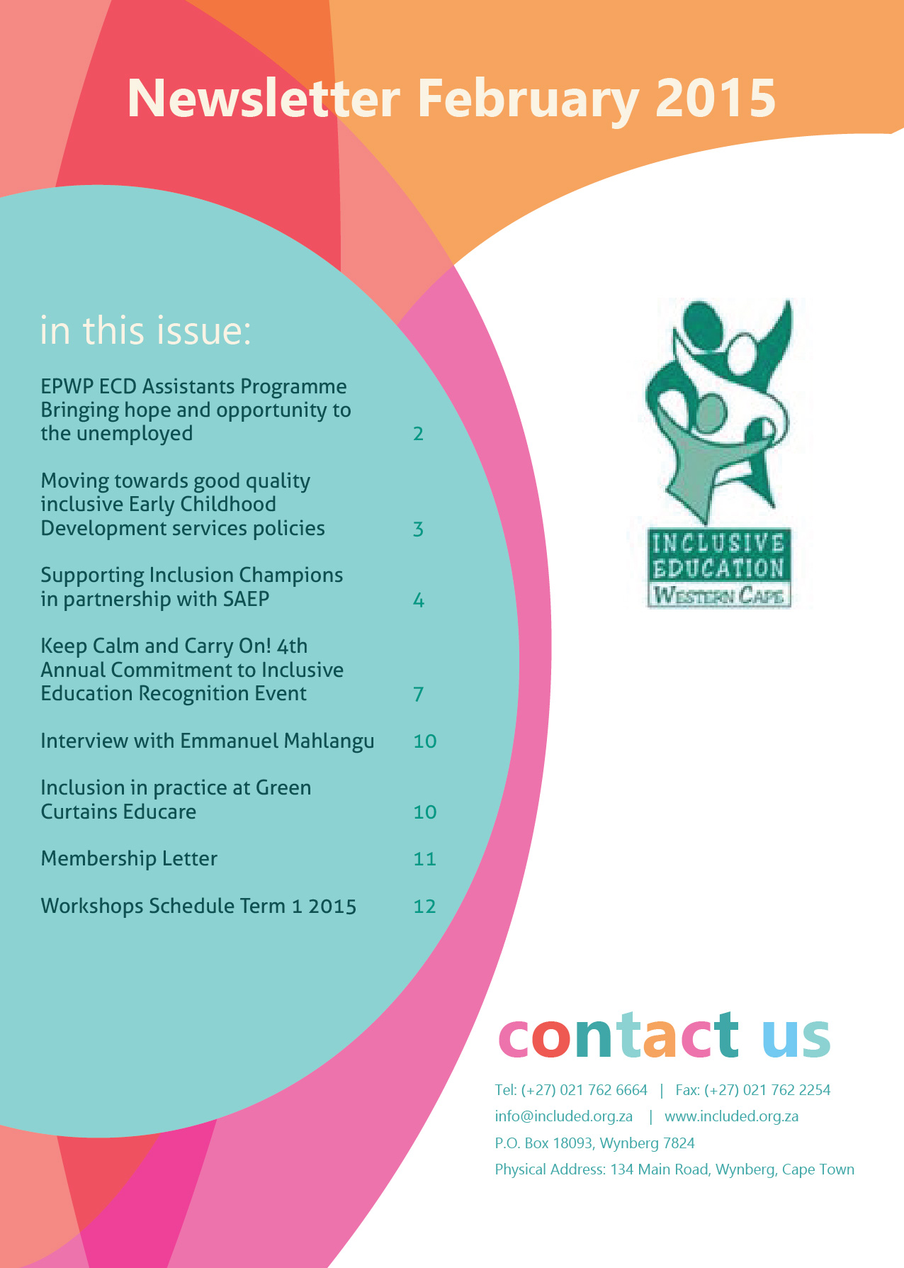 IESA Newsletter, February 2015