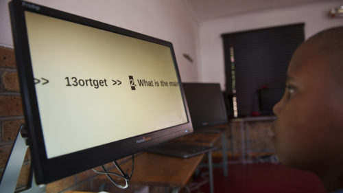 Teaching through, not with Technology.